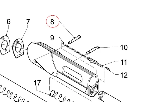 Benelli Supernova Short Trigger Guard Pin