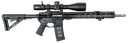 "Eugene" - Falcon Forward Charging Rifle - .223 Wylde